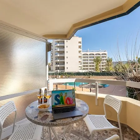 Salou-alboran-central-pool-2bed-portaventura-aa-wifi18 公寓 *